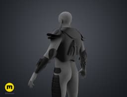 Kull Warrior Armor - Stargate 3d model