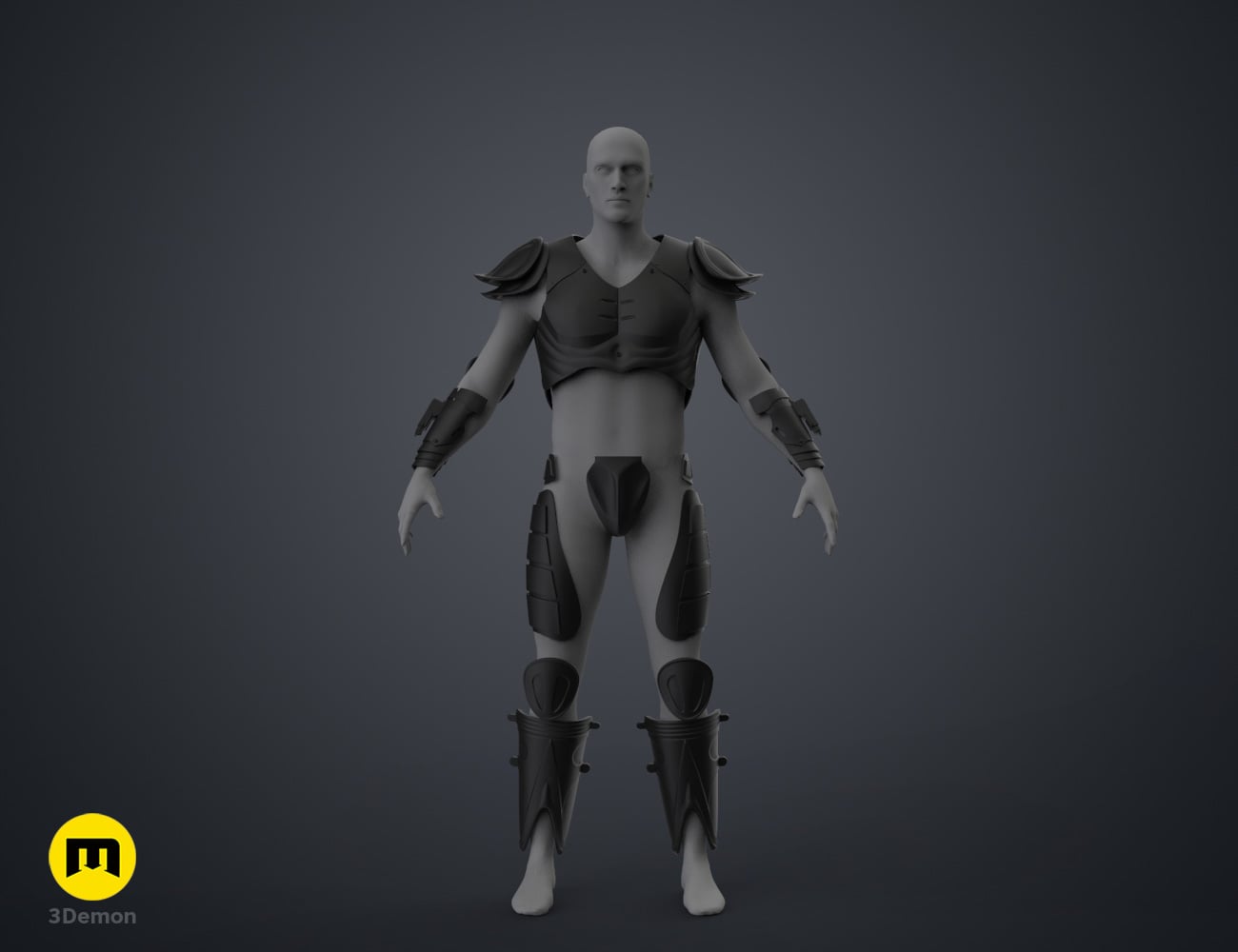 Kull Warrior Armor - Stargate 3d model
