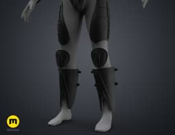 Kull Warrior Armor - Stargate 3d model