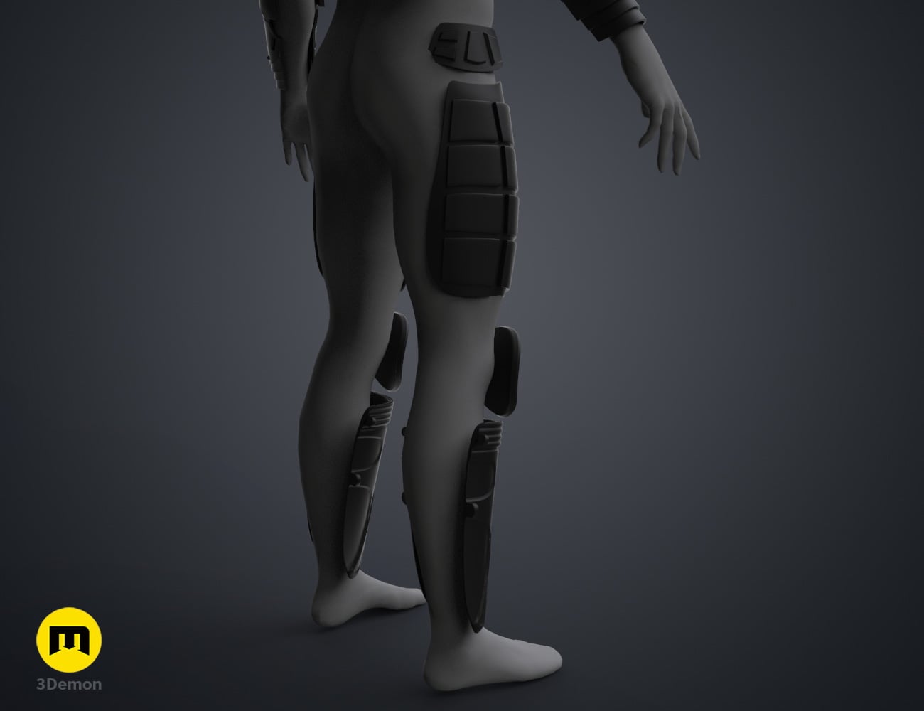 Kull Warrior Armor - Stargate 3d model