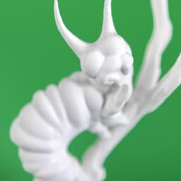 Caterpillar // VR Sculpt 3d model