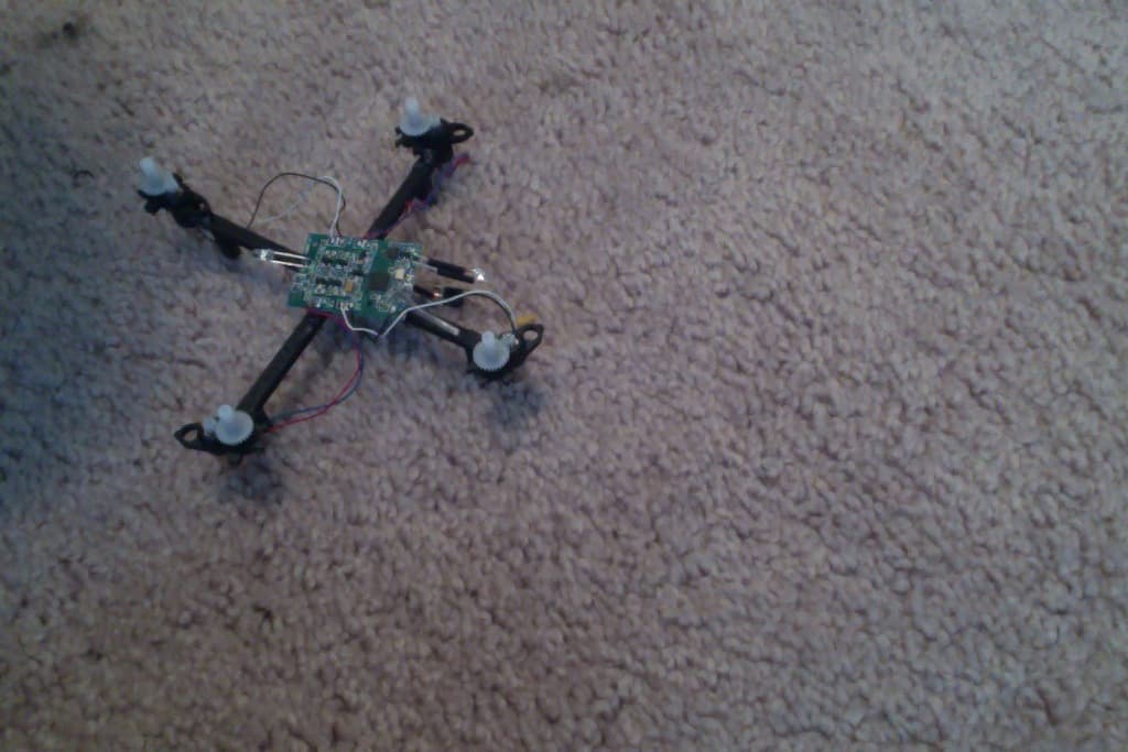 Small Quadcopter Body 3d model