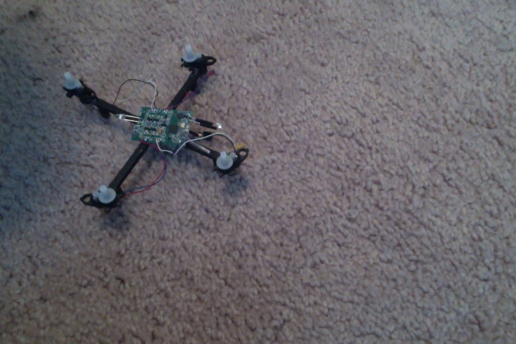Small Quadcopter Body 3d model