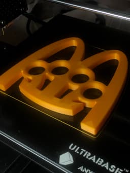McKnuckle Duster McDonald's Brass Knuckle 3d model