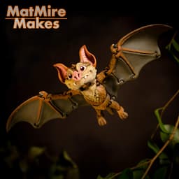 Bat- Articulated Figure 3d model