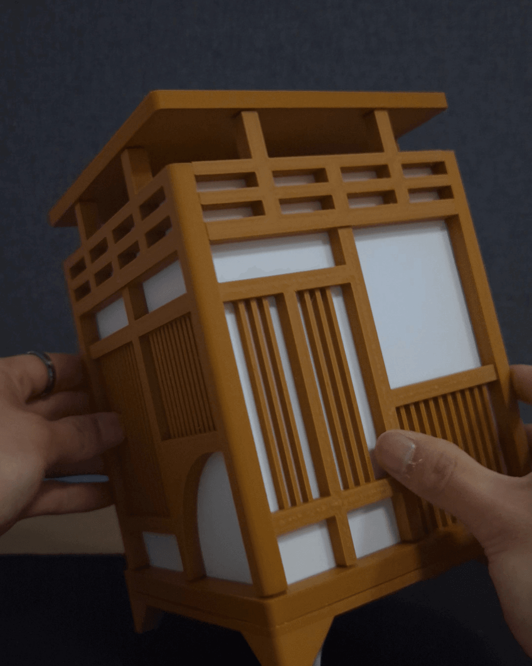 Shoji Lamp - Sen 3d model