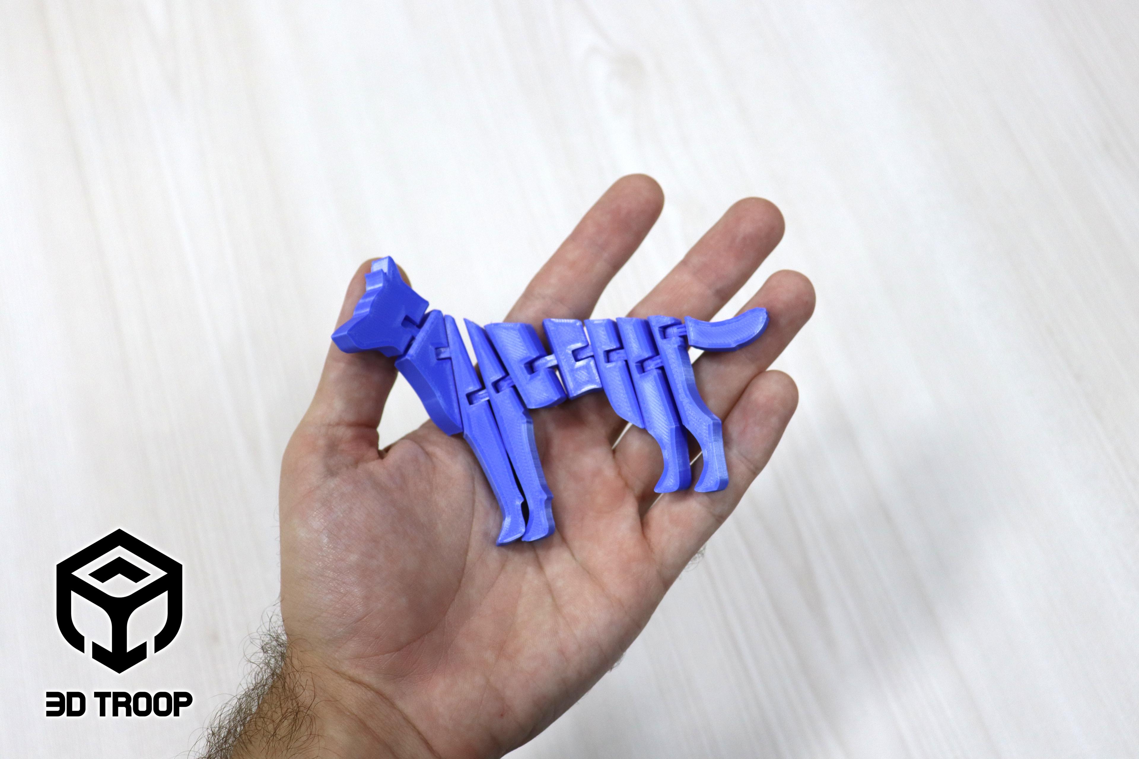 Dog Flex 3DTROOP.stl 3d model