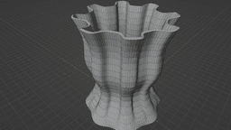Gear Shaped Vase 3d model