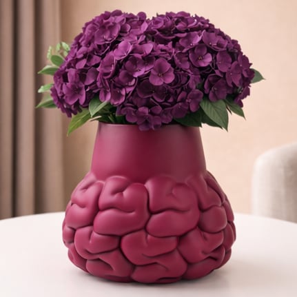 BRAIN VASE 3d model