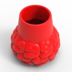 BRAIN VASE 3d model