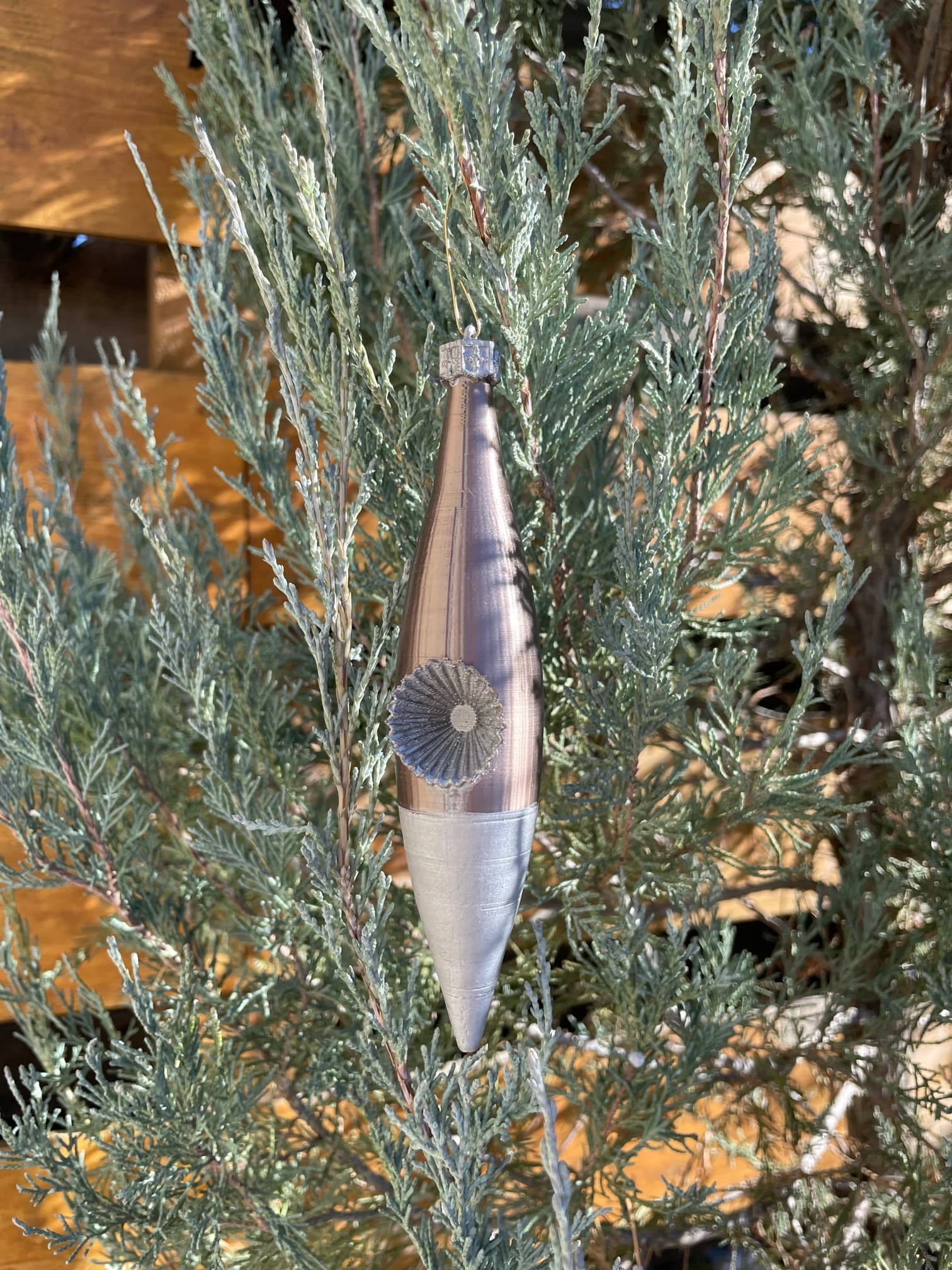 Recessed Icicle Ornament 3d model