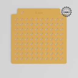 Check Mark Sprinkle Stencil Set, 5 Sizes, Compatible with Sugar & Cocoa, Tick Mark Design for Baking & Decoration PRODUCT_1324 3d model
