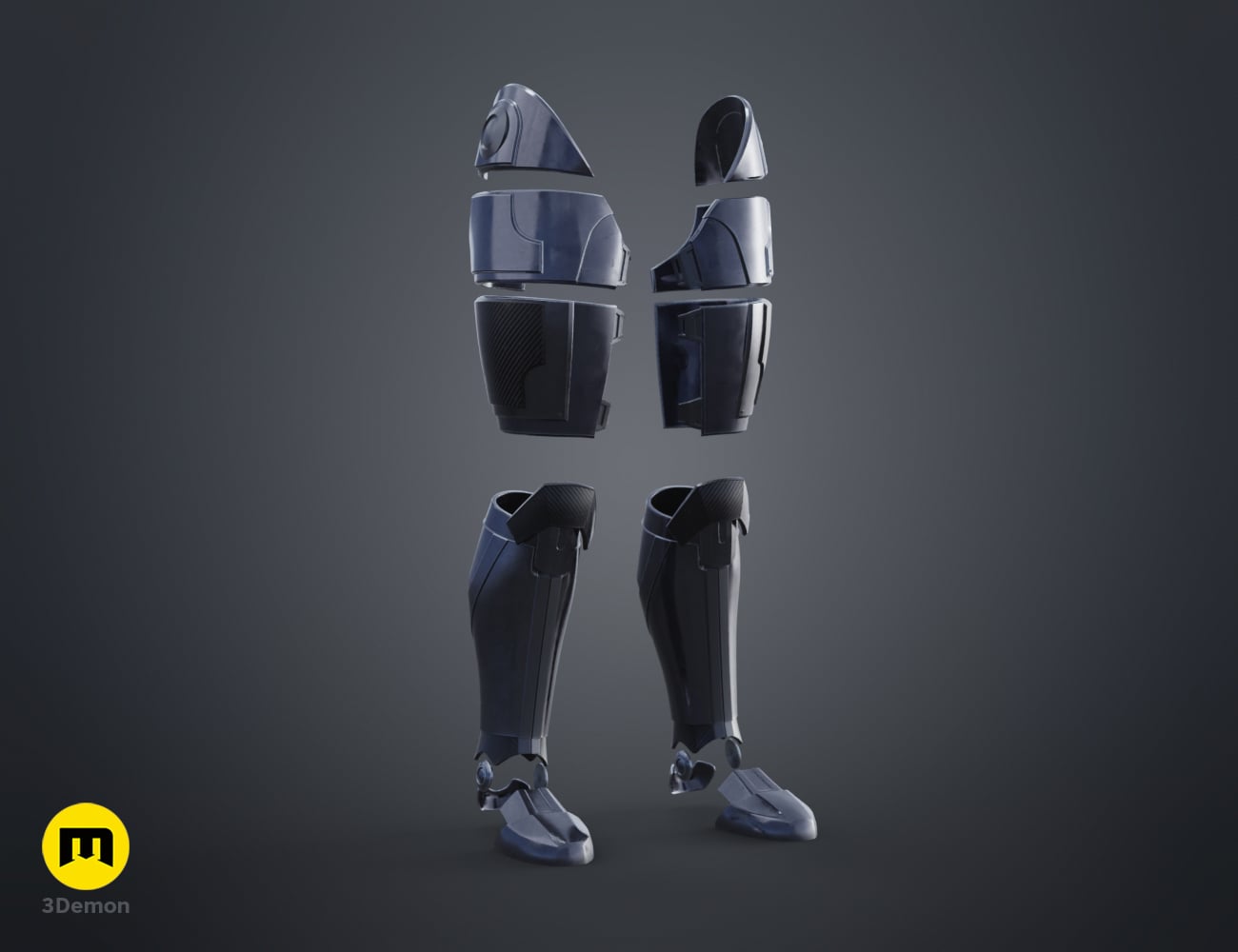 N7 Female Shepard Armor - Mass Effect 3d model