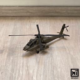 Boeing AH-64 Apache - 1:56 Scale Model 3d model