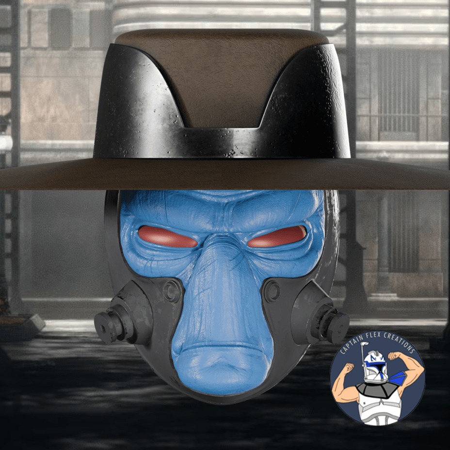 Cad Bane Mask 3d model