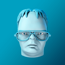 Dwight Schrute Bust 3d model
