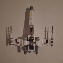 Wall Mount for Lego 75301 Luke Skywalker's X-Wing Fighter 3d model