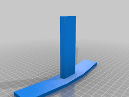 Surgical Mask Strap Stand 3d model