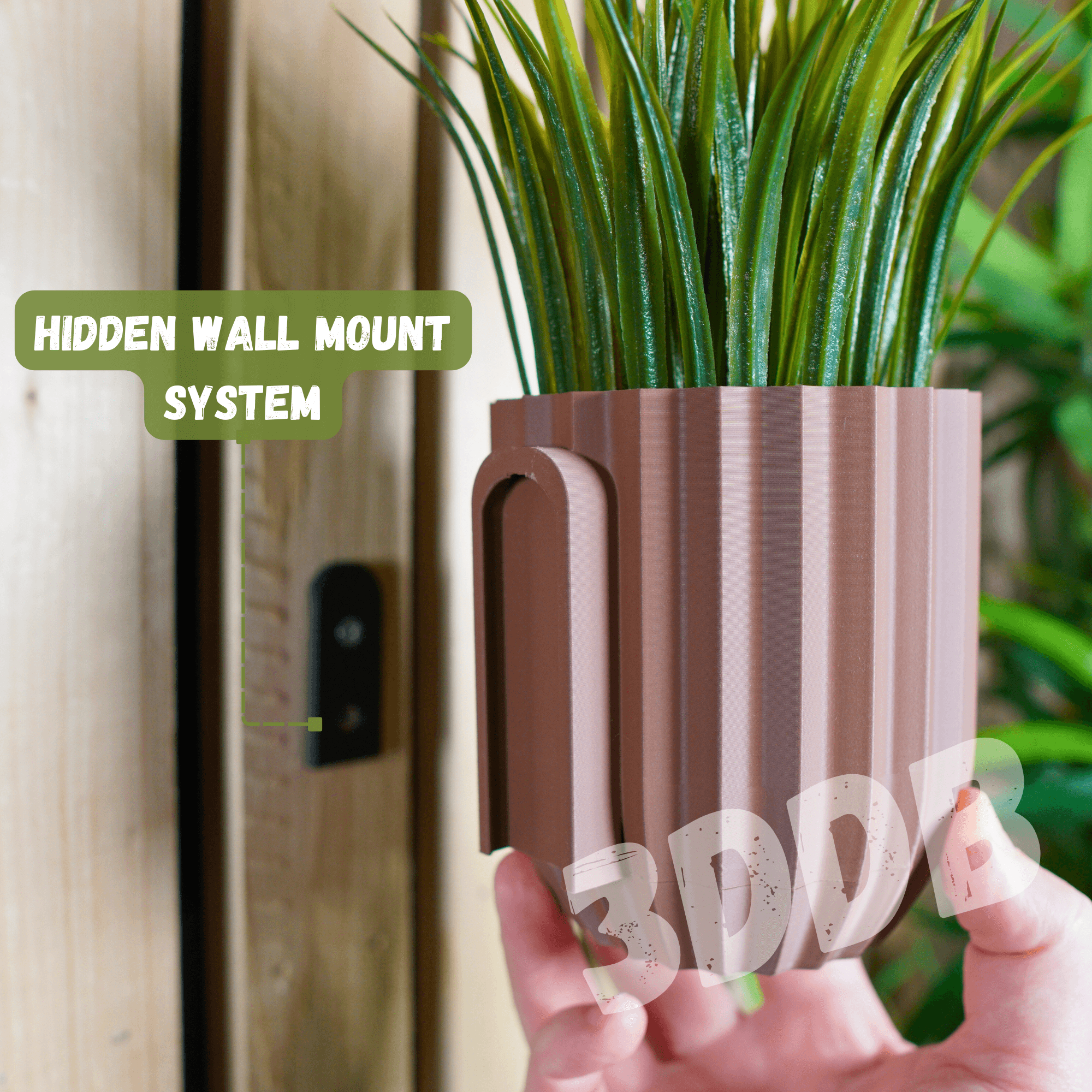The "Verdant" Wall Planter 3d model
