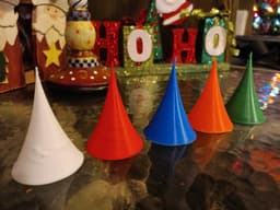 V4 Christmas LED Light String shade ornaments 3d model