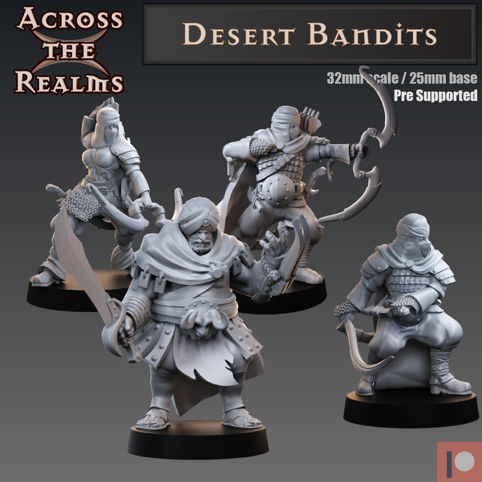 Desert Bandits 3d model