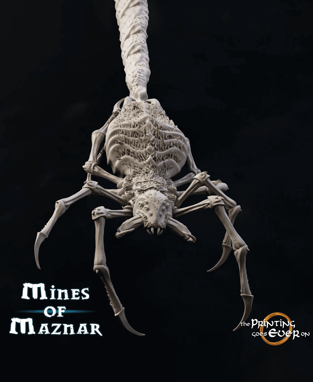 Giant Spider - B (hanging) 3d model