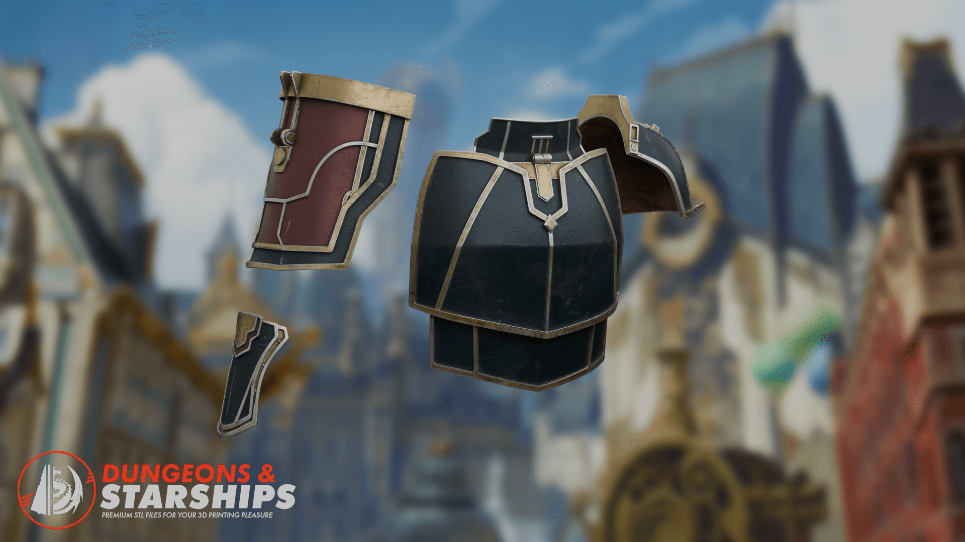 Jayce's Armour - Arcane 3d model