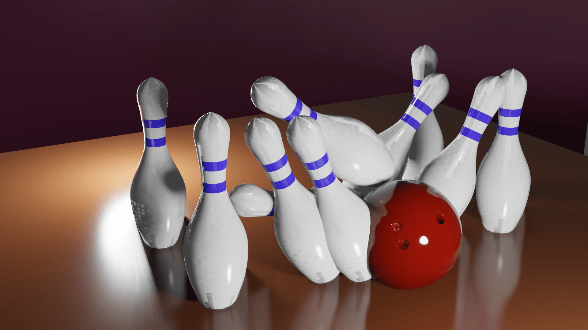 bowling 3d model