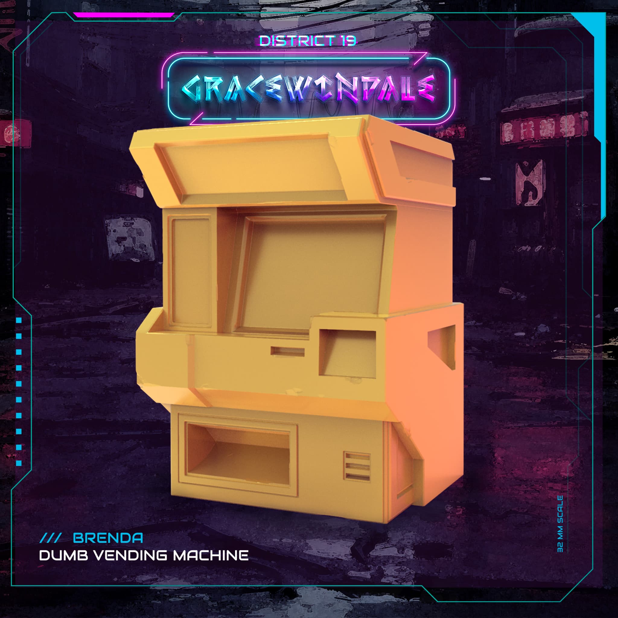 Brenda - Dumb vending machine 3d model