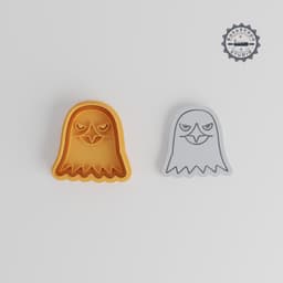 Eagle Shape Cutter & Stamp Set, Dynamic Wildlife Bird Cookie & Fondant Tool, 3 Sizes, 6 Pieces PRODUCT_2141 3d model