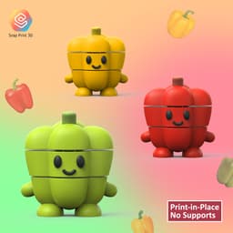Flexi Bell Pepper 3d model