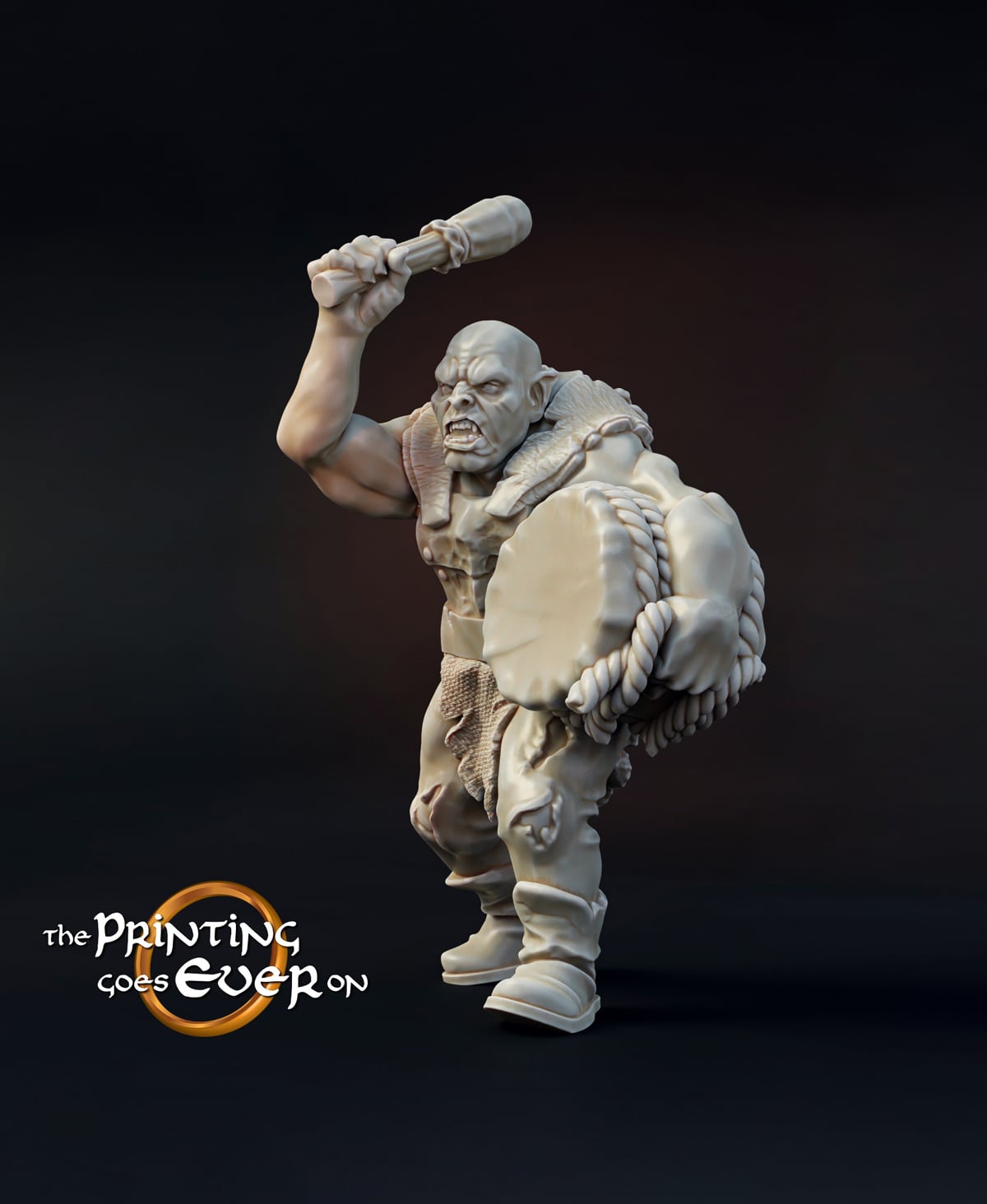 Orc Drummer 3d model