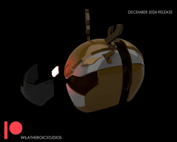 Reindeer Toku Helmet 3d model