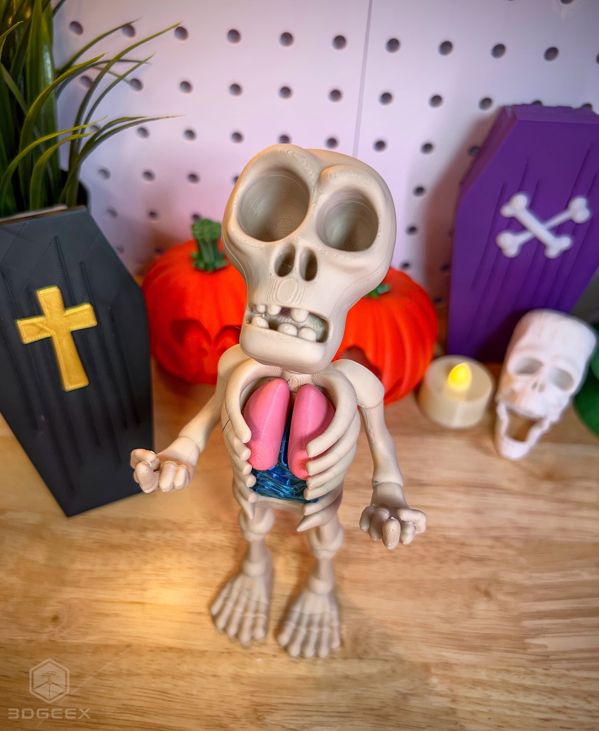Middle Finger Skeleton 3d model