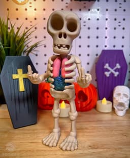 Middle Finger Skeleton 3d model