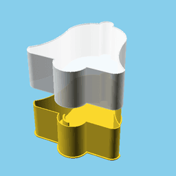 Bell, nestable box (v1) 3d model