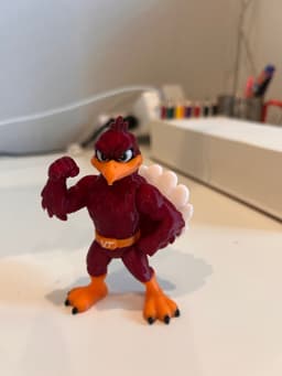 Hokie Bird - Action Figure 1.stl 3d model