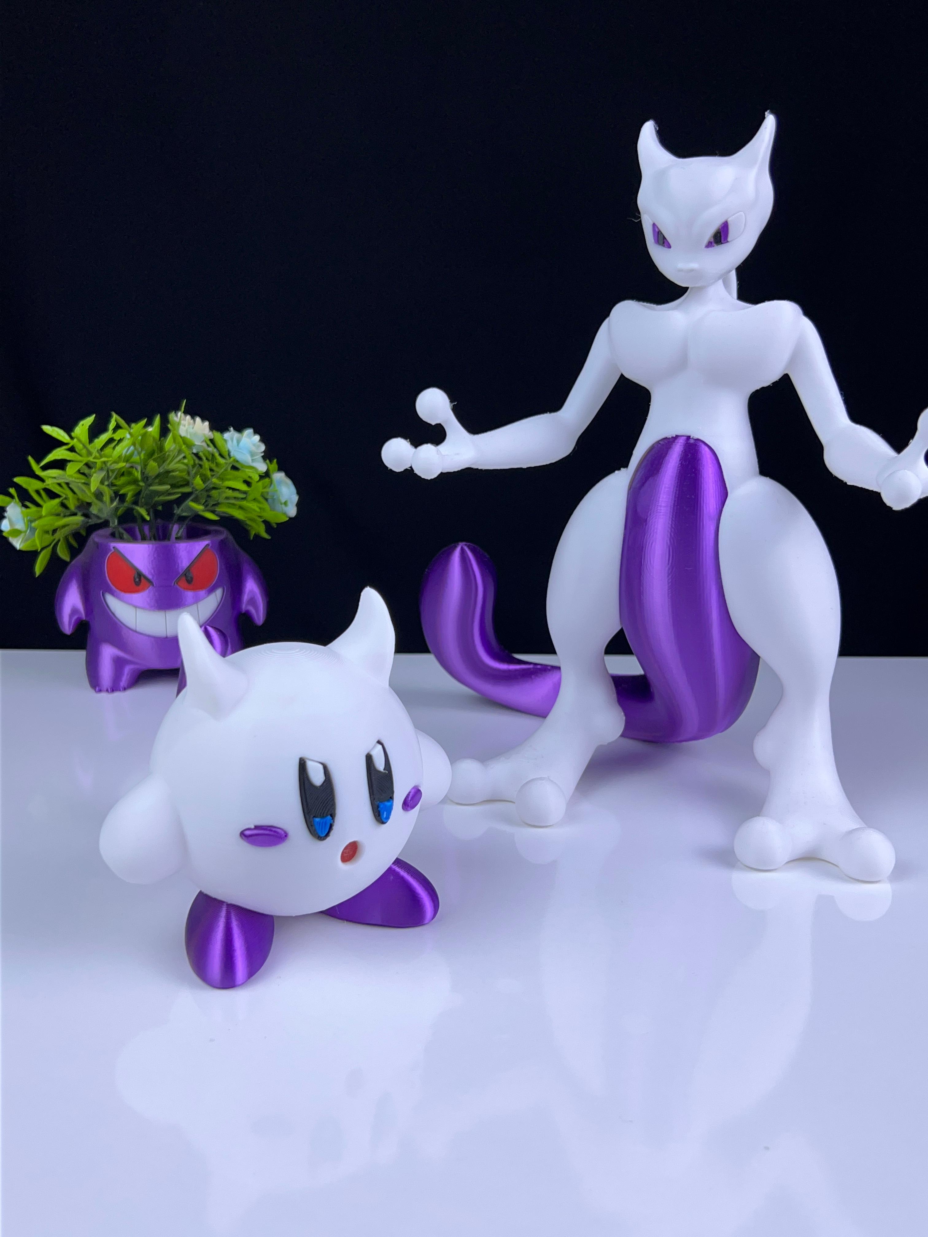 Kirby Mewtwo - Multipart 3d model