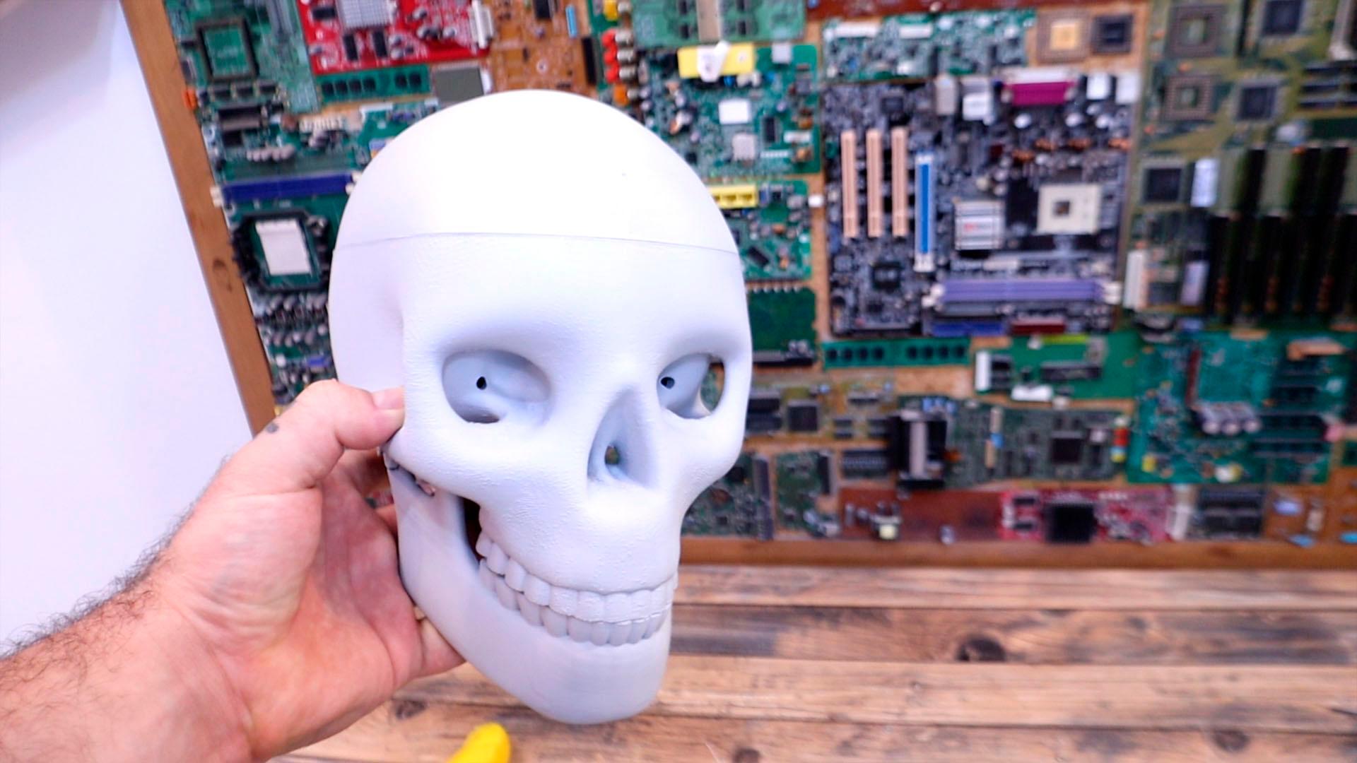 Halloween Skull Robotic 3d model