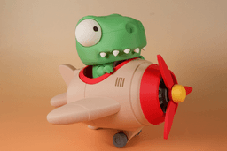 (Small) Dinosaur Doobibi (No AMS/No Support) 3d model