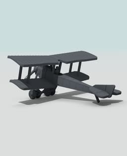1:144 Sikorsky S-16 3d model