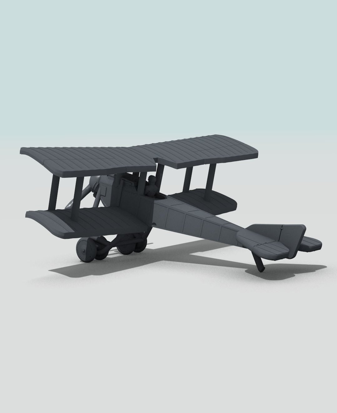 1:144 Sikorsky S-16 3d model