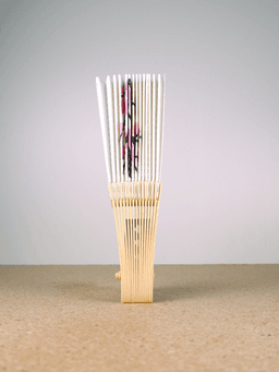 Folding Cherry Blossom Fan (Large) 3d model