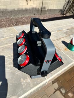V8 ENGINE CAN COOLER **NOW WITH 8 CYL** EASY TO PRINT AND USE 3d model
