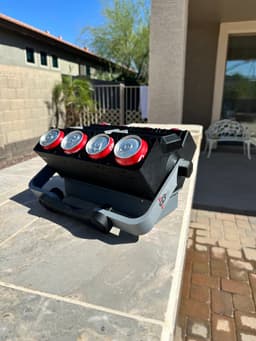 V8 ENGINE CAN COOLER **NOW WITH 8 CYL** EASY TO PRINT AND USE 3d model
