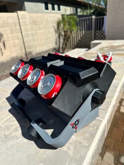 V8 ENGINE CAN COOLER **NOW WITH 8 CYL** EASY TO PRINT AND USE 3d model