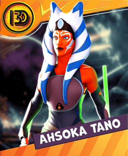 Ahsoka Tano bust 3d model