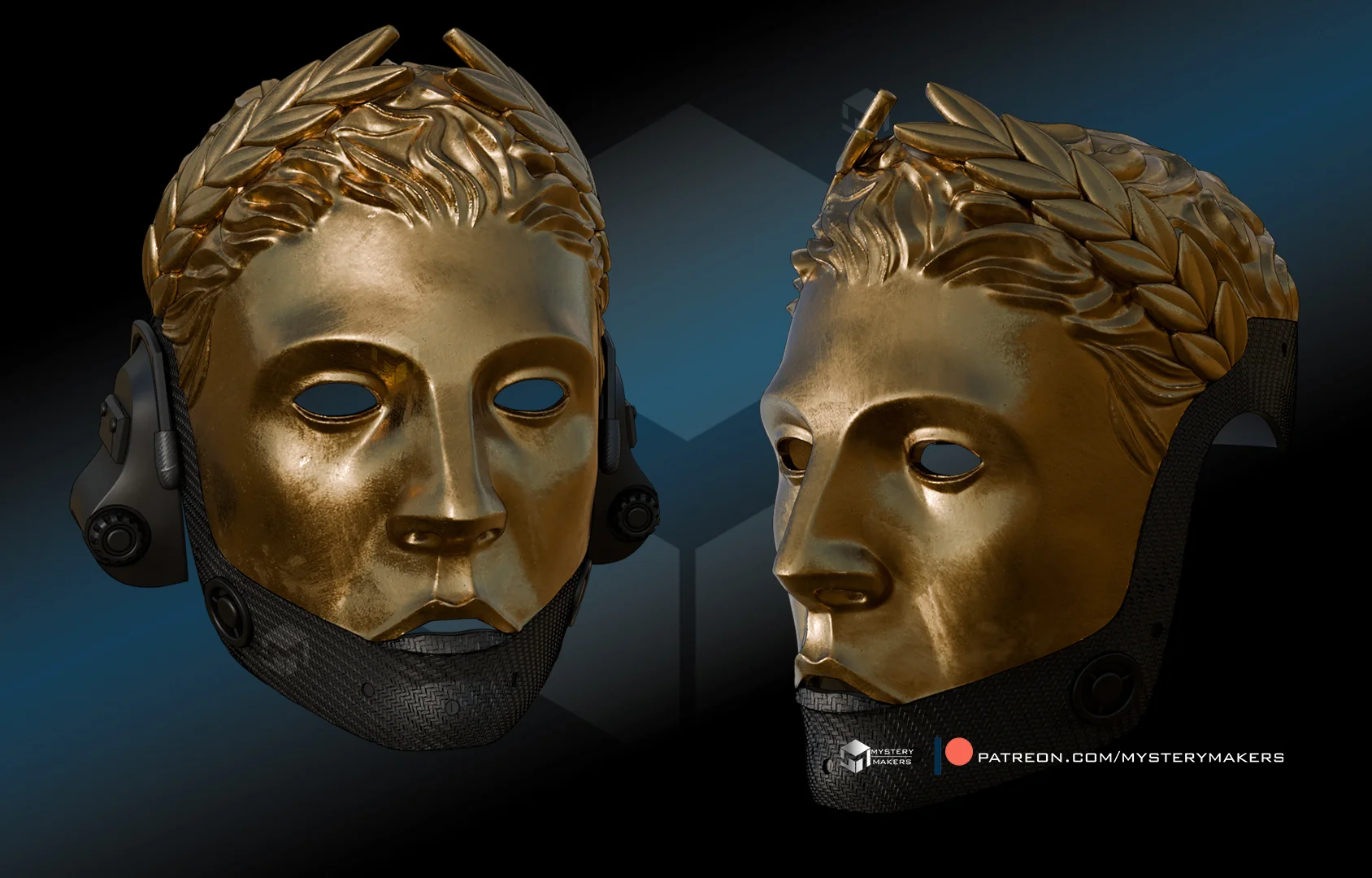 007 First light Bond villain mask 3d model