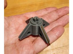 45 Degree Ground Plane Antenna Jig 3d model