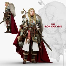 The Iron Valkyrie 3d model